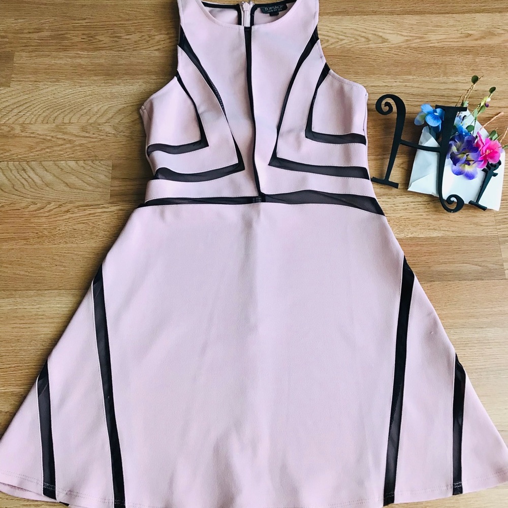 NWOT Baby pink A-line dainty but sexy dress
